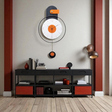 The Orbit Pendulum Clock (31 x 16 Inches)